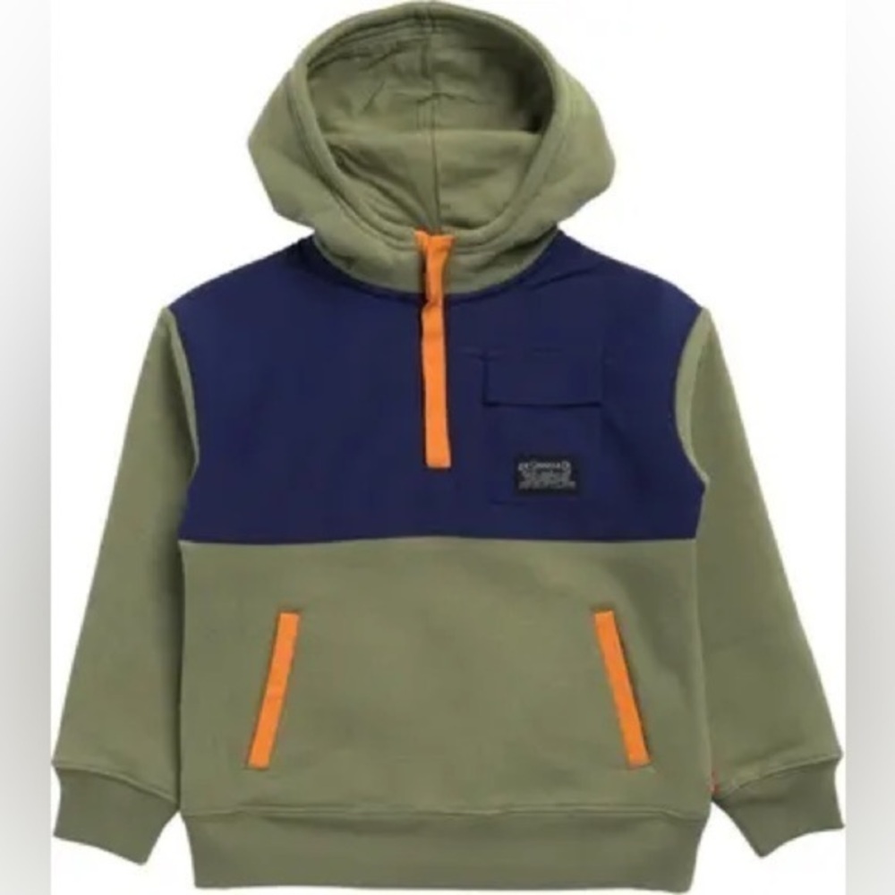 Levis' Utility Colorblock Quarter Zip Pullover
